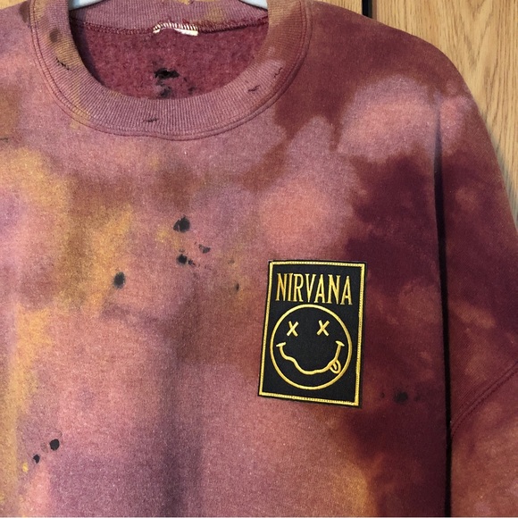 Nirvana Custom Dyed Crew Neck - Picture 2 of 14